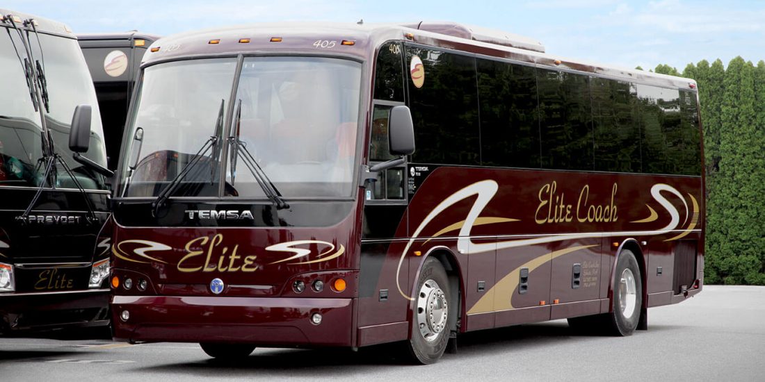 About Our Fleet Our Buses, Motorcoaches & Trollies Elite Coach